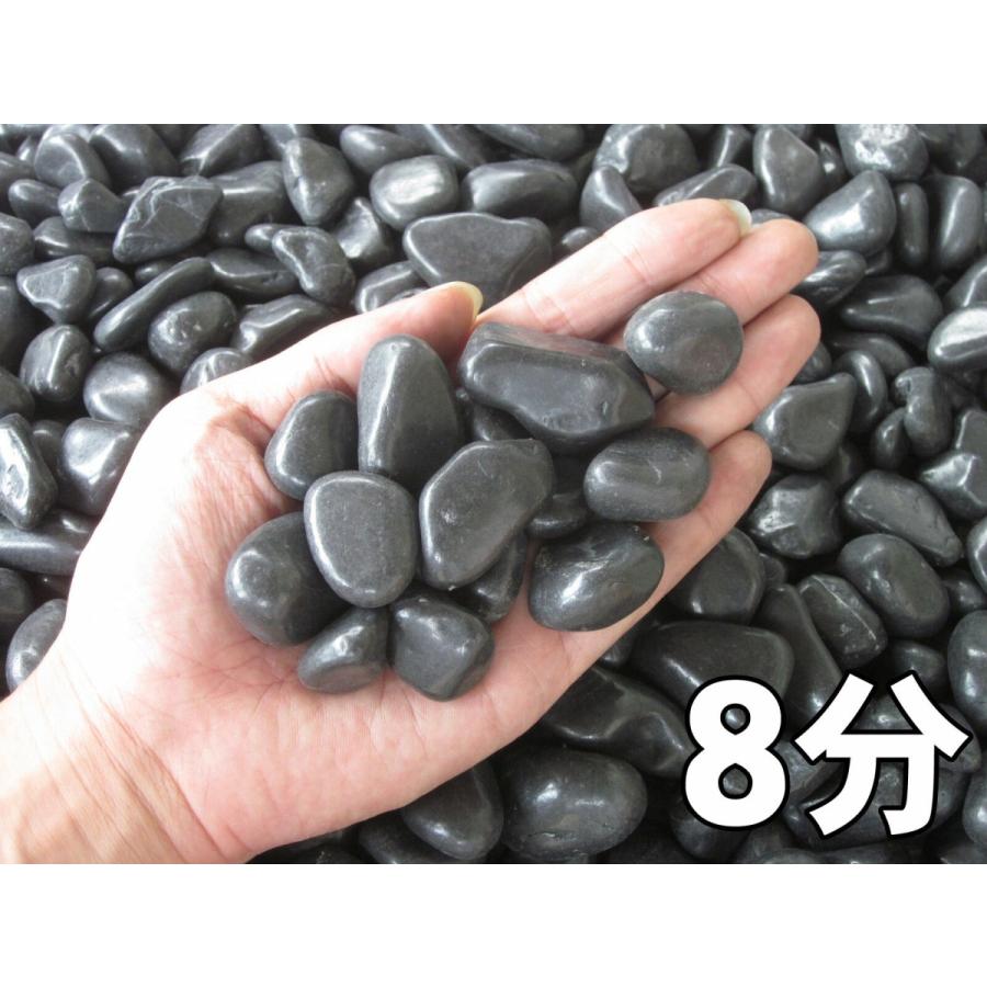 ブラックストーン 自然石 まん丸石 かわいい黒石 漆黒の岩石 ピカピカ