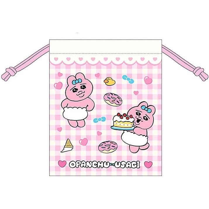 おぱんちゅうさぎ 巾着 ピンク : RIO SHOP 莉緒小舗 - 通販 - Yahoo