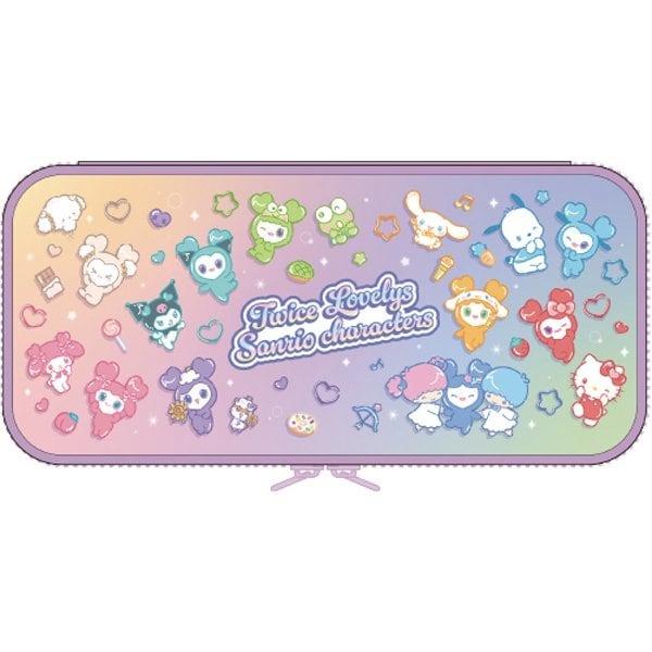 TWICE LOVELYS×サンリオキャラクターズ 4面収納ペンケース 大容量 推し