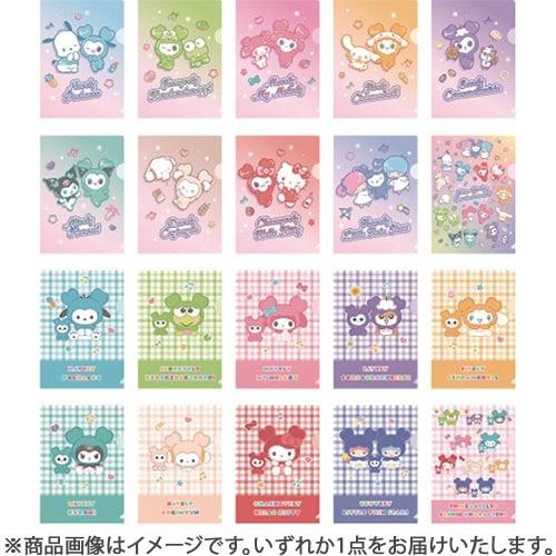 限定／ランダム】TWICE LOVELYS×サンリオ クリアファイルミニ（1個