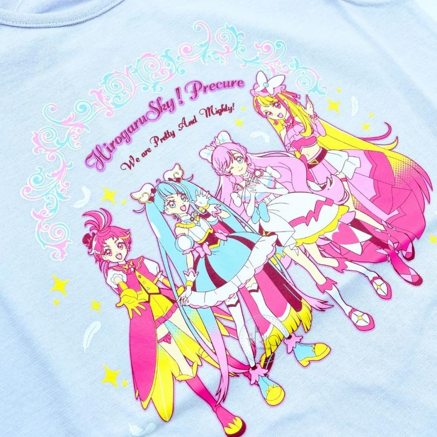 ひろがるスカイ！ プリキュア フレンチスリーブ 半袖 Tシャツ 子供服 