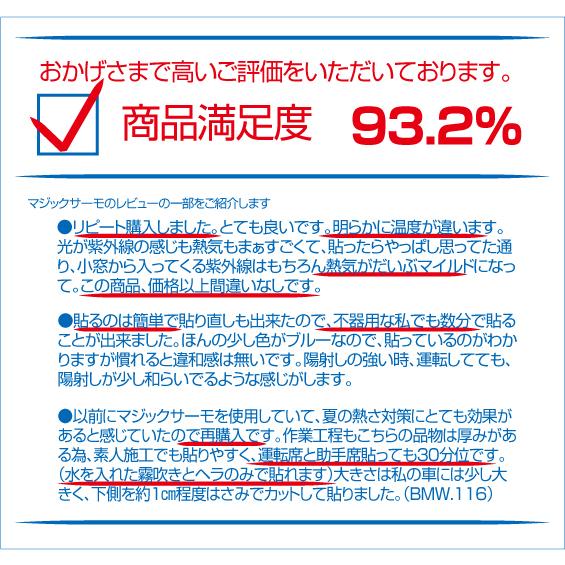 マジックサーモ 車用 日よけフィルム 運転席用 助手席用 型取り不要 送料無料 紫外線 Uv 遮熱 断熱 カット 防犯 C110front ダイセン ダイレクト 通販 Yahoo ショッピング