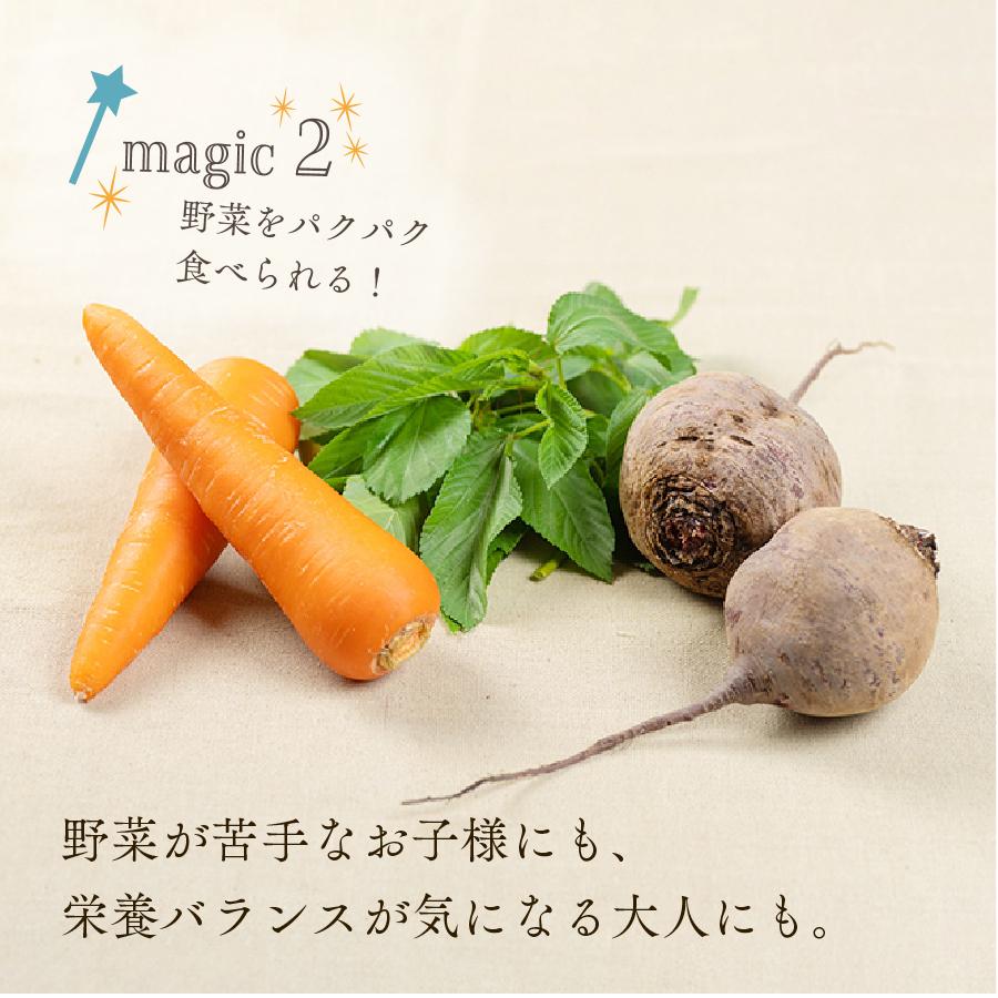 魔法のベジパンケーキ ニンジン 150g【有機野菜と米粉の無添加パンケーキミックス】｜daisensmile｜08