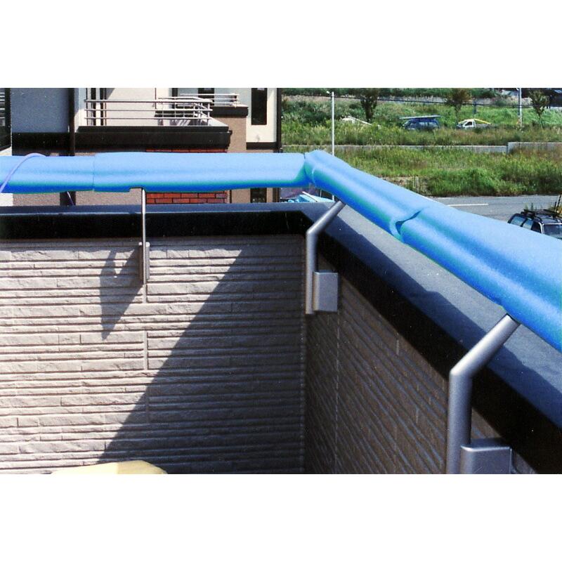 エムエフ UFO 8 ブルー 1800L【60本セット】有効幅100~180mm 長さ1800mm 養生カバー 柱養生 玄関まわり 縦地 開口部 養生 ユーフォー【K】_2