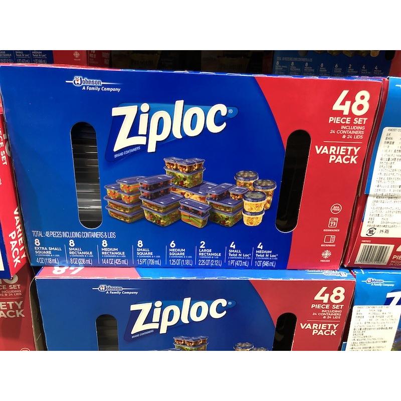 増税により値上げはしていません】コストコ #943507 Ziploc ジップ