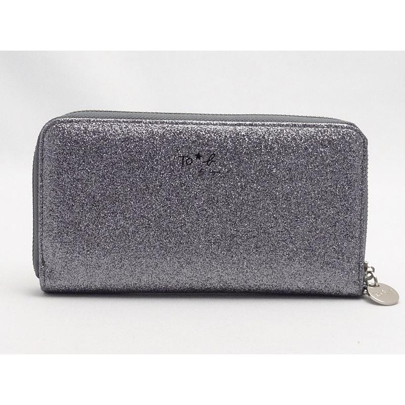 ○★新品未使用　agnes b. (アニエスベー)　ラウンドジップ長財布　グレー agnes b.（アニエスベー） To. B. by agnis b. トゥービーバイ