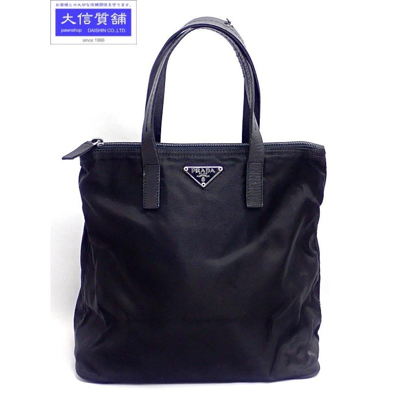 PRADA プラダ テスート ナイロン ハンドバッグ 黒 6-3