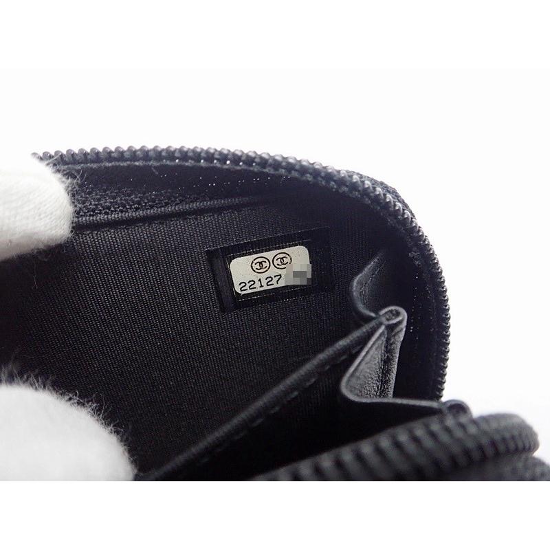 CHANEL シャネル ボーイシャネル コインケース A80602 ラムスキン  