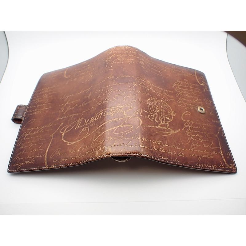 Berluti（ベルルッティ） カリグラフィ 手帳カバー 6リング ブラウン
