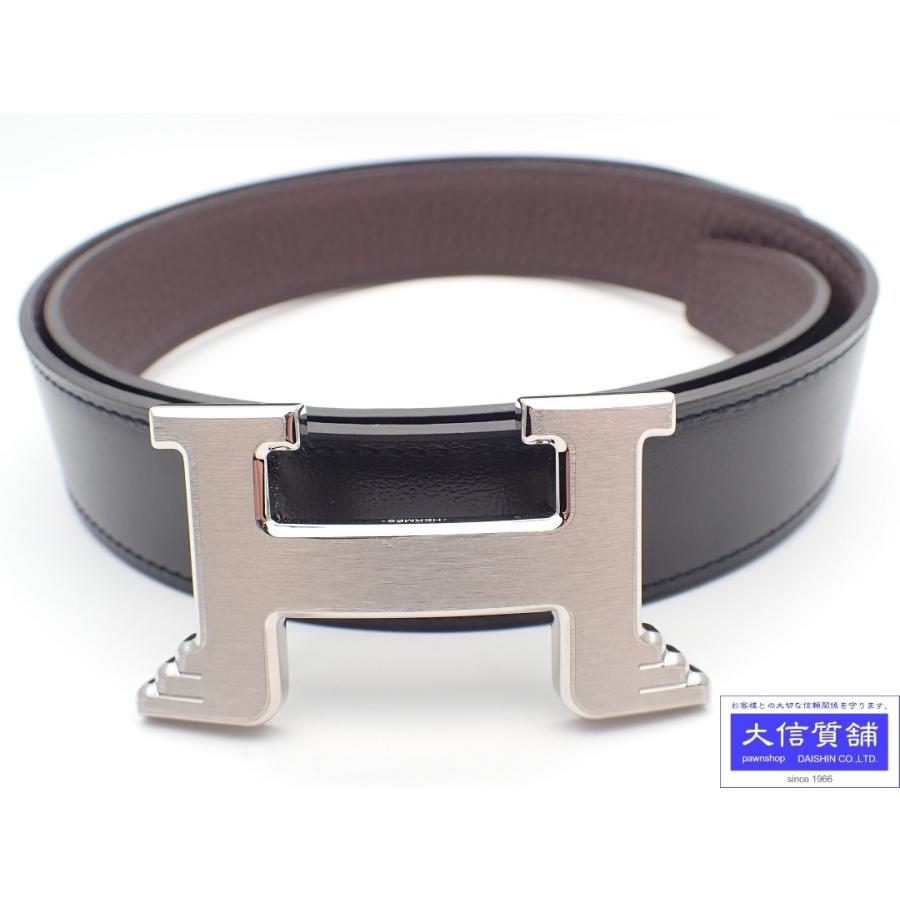 HERMES エルメス メンズ ベルトバックル ペガサス リバーシブル 32mm