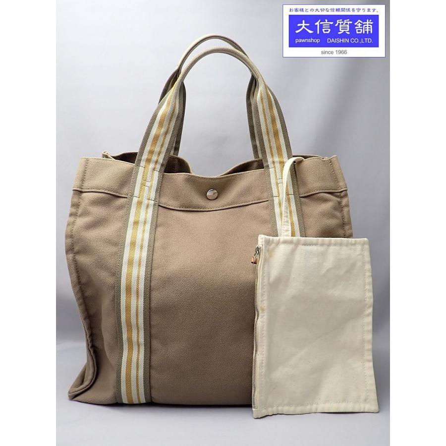 エルメスサックドプラージュトートバッグ(大型)