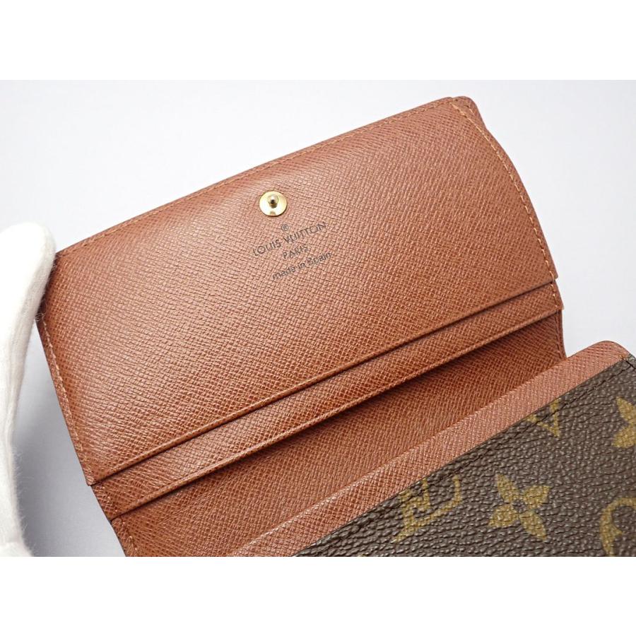 LOUIS VUITTON ルイ ヴィトン モノグラム ポルトフォイユ トレゾール  