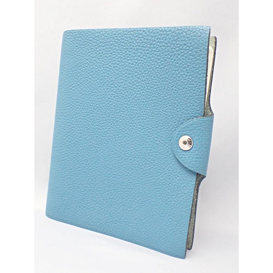 HERMES（エルメス） 手帳カバー ユリスPM ブルージーン 中古B 【送料