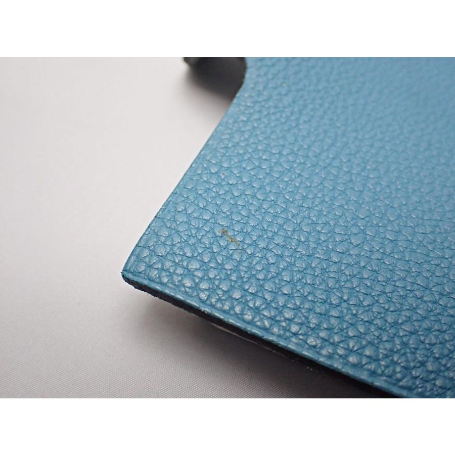 HERMES（エルメス） 手帳カバー ユリスPM ブルージーン 中古B 【送料
