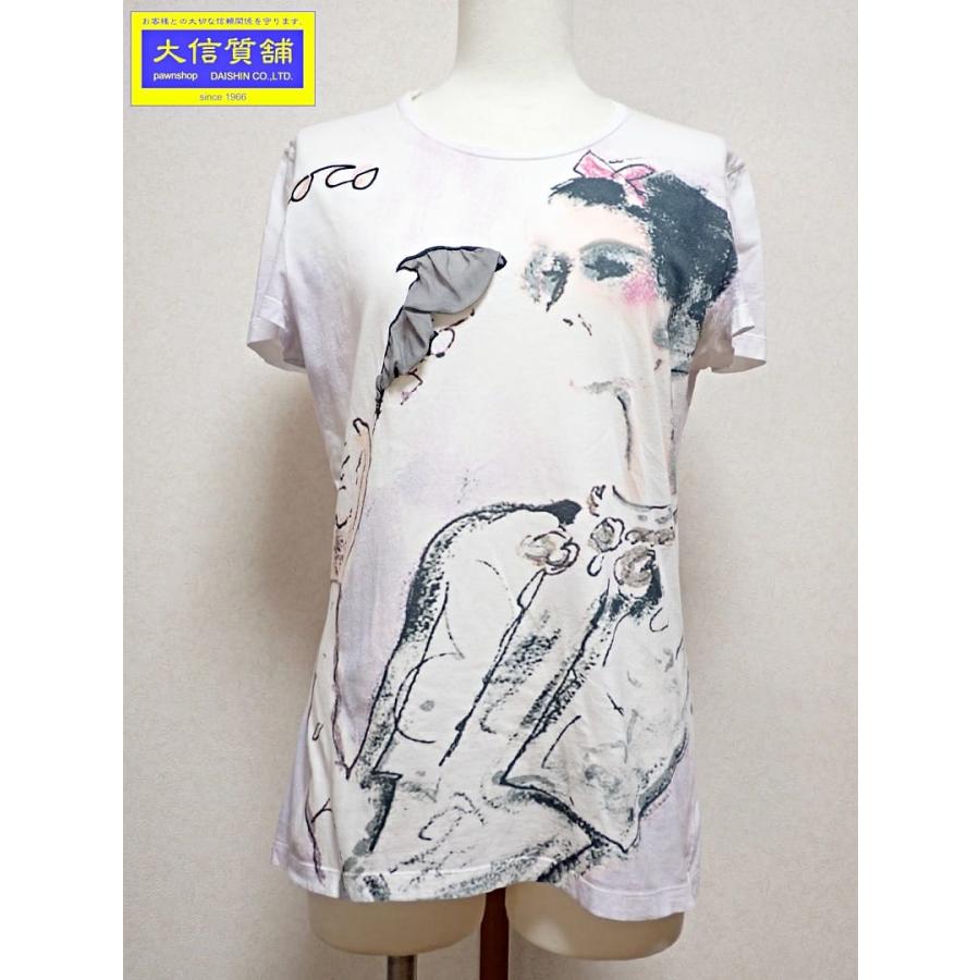 CHANEL シャネル レディース 半袖 Tシャツ 40 ココマドモアゼル 