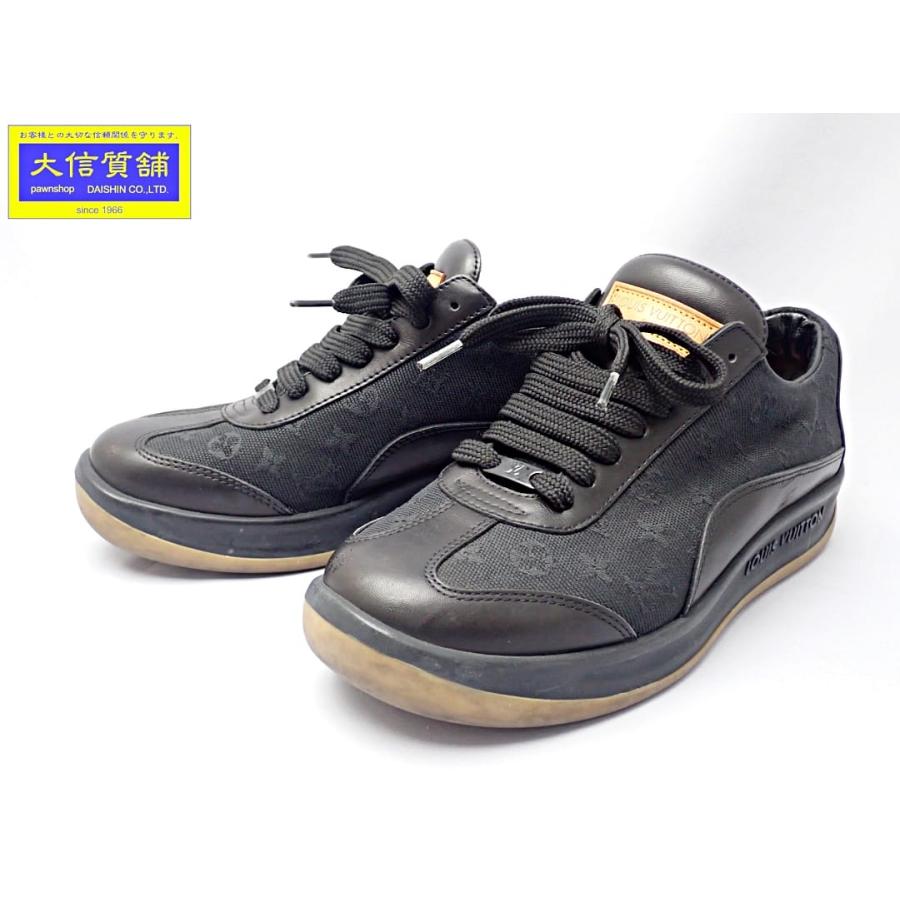 ルイヴィトン スニーカー ブラック 34.5」