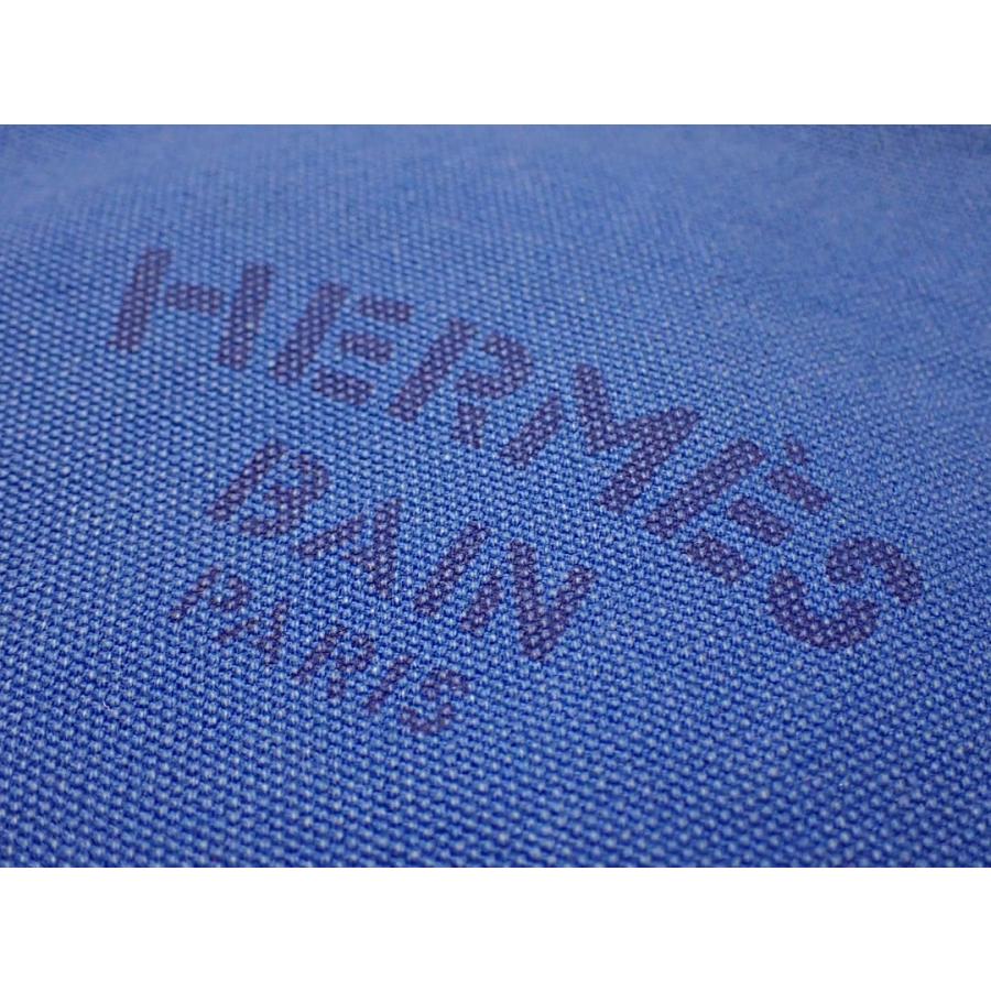 美品 エルメス ヨッティングポーチ GM ロゴプリント キャンバス ブルー 楽天市場】ヨッティング ポーチ エルメスの通販