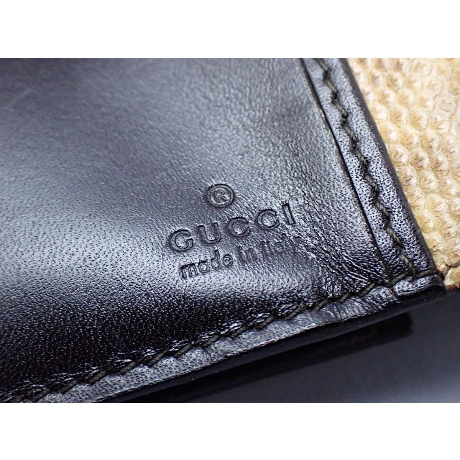 GUCCI（グッチ） Wホック 長財布 035 1408 2150 リザードスキン