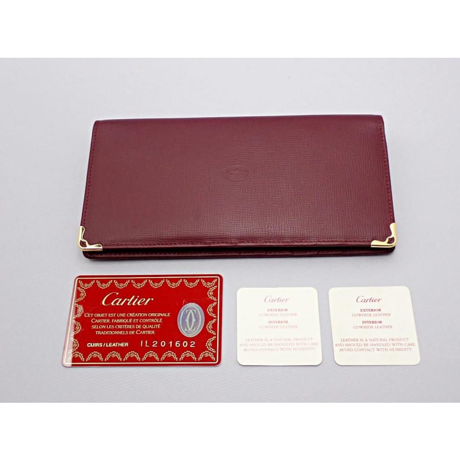 Cartier CARTIER カルティエ マストライン 二つ折り 長財布 L3000168  