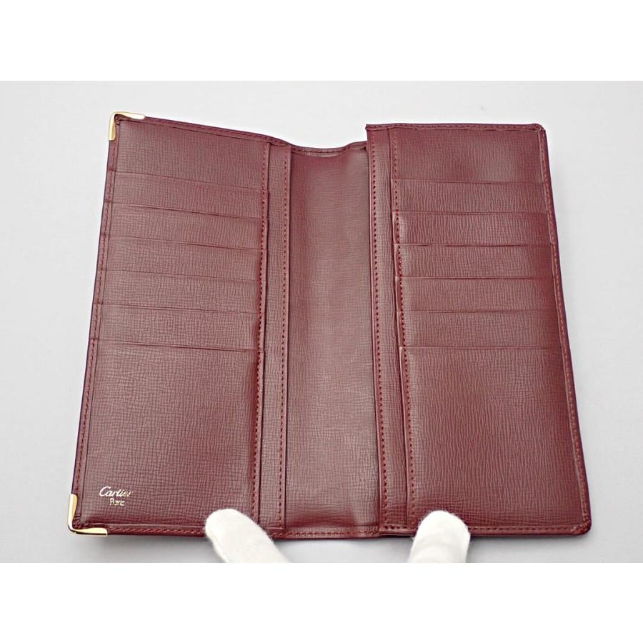 Cartier CARTIER カルティエ マストライン 二つ折り 長財布 L3000168  