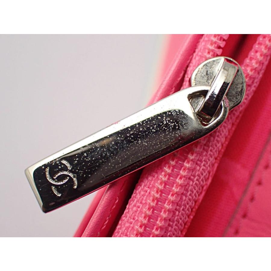 CHANEL（シャネル） カンボンライン 二つ折り 長財布 ホワイトx