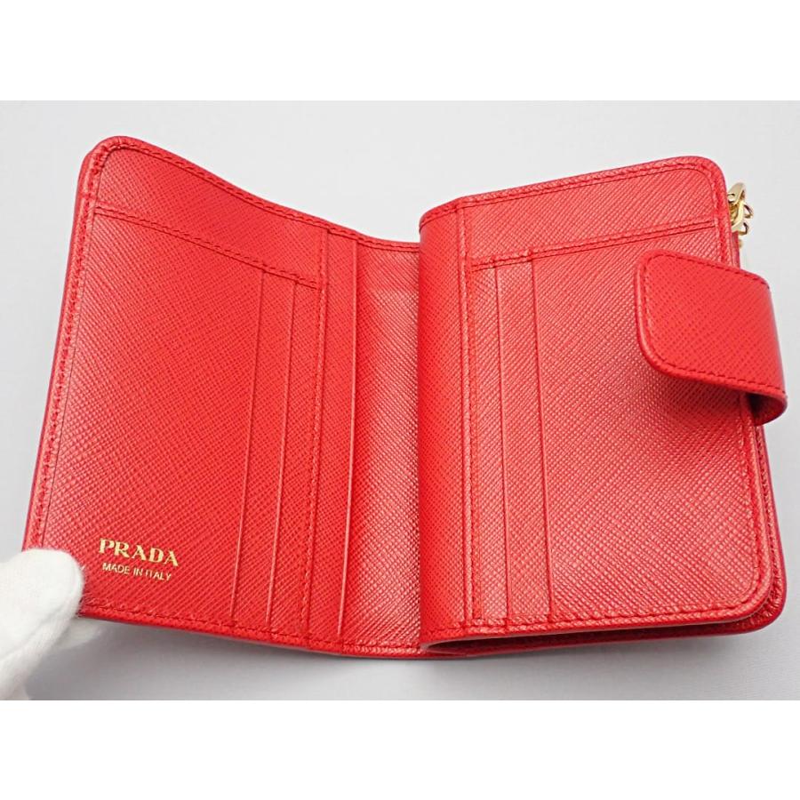 PRADA（プラダ） コンパクト ウォレット 2つ折り財布 1ML018 2CGD