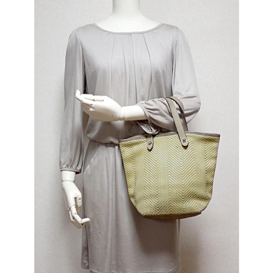 HERMES チェンナイバッグ HERMES（エルメス） トートバッグ チェンナイPM イエロー L刻印 中古B