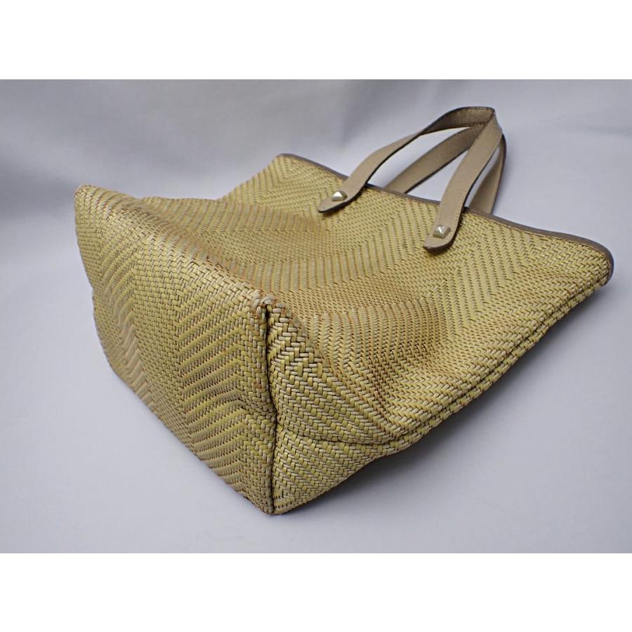 HERMES（エルメス） トートバッグ チェンナイPM イエロー L刻印 中古B