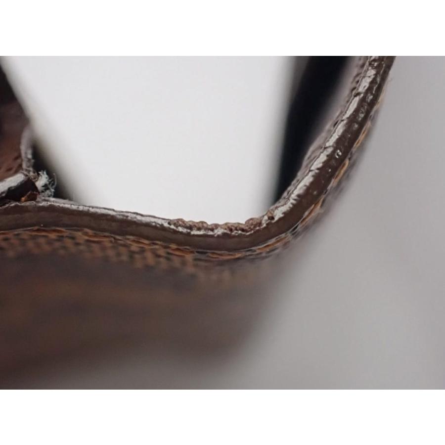 LOUIS VUITTON 折り財布 ダミエ エベヌ Ｎ60017 LOUIS VUITTON ルイ ヴィトン ダミエ エベヌ ポルトフォイユ