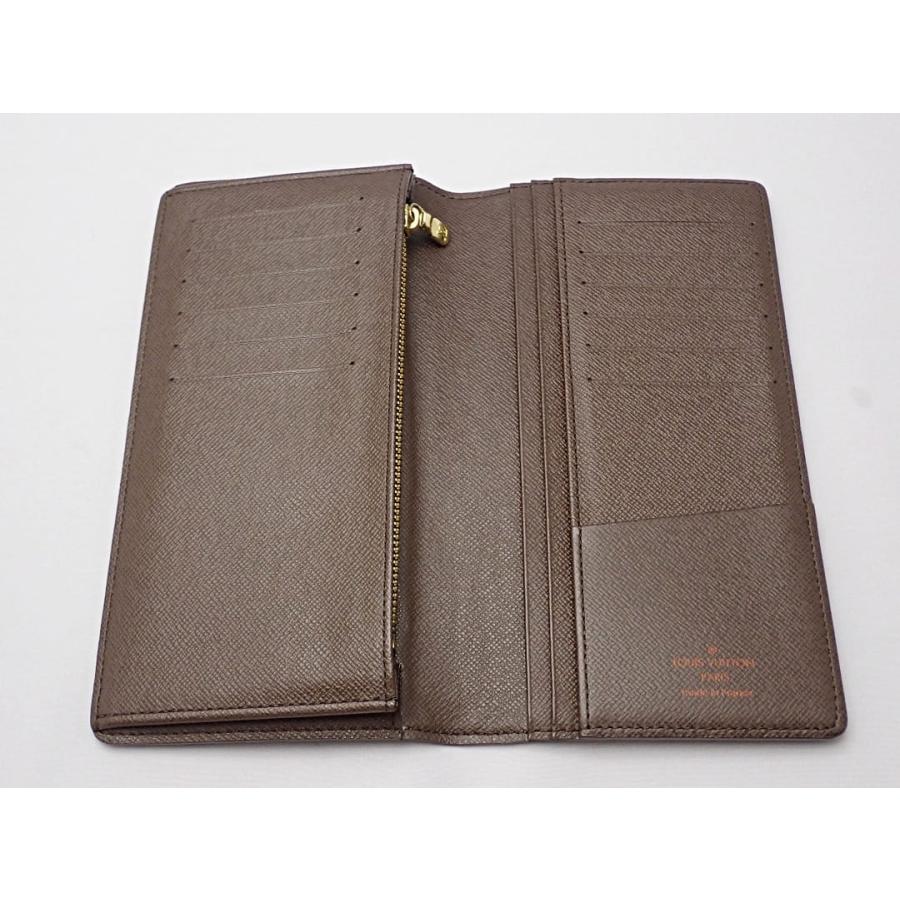 LOUIS VUITTON 折り財布 ダミエ エベヌ Ｎ60017 LOUIS VUITTON ルイ ヴィトン ダミエ エベヌ ポルトフォイユ