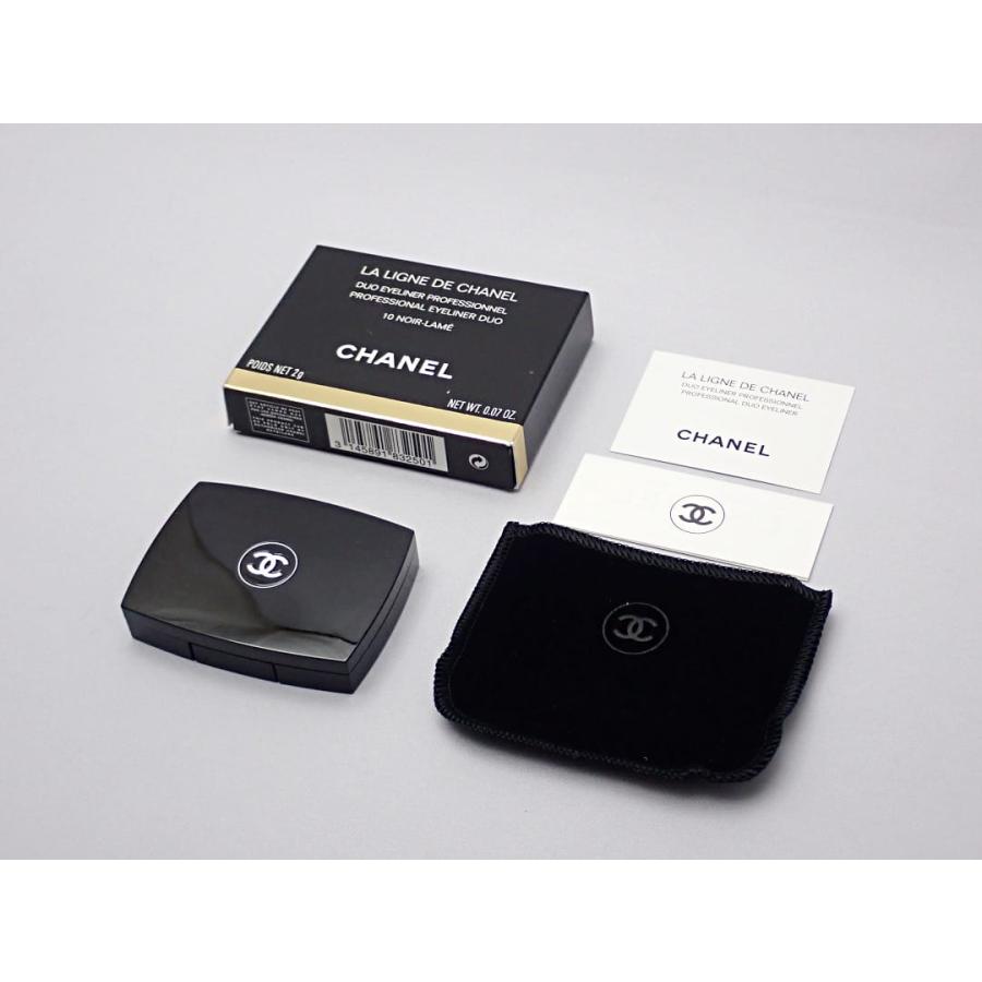 CHANEL リキッドアイライナー 10 NOIR-NOIR 2本セット CHANEL（シャネル） アイライナー ラ リンニュ ドゥ 10 ヌワールーラメ