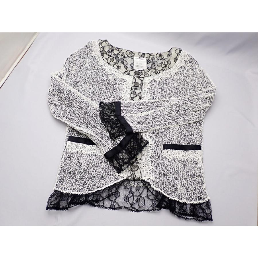 CHANEL（シャネル） レース ジャケット カーディガン ブラウス 38 長袖