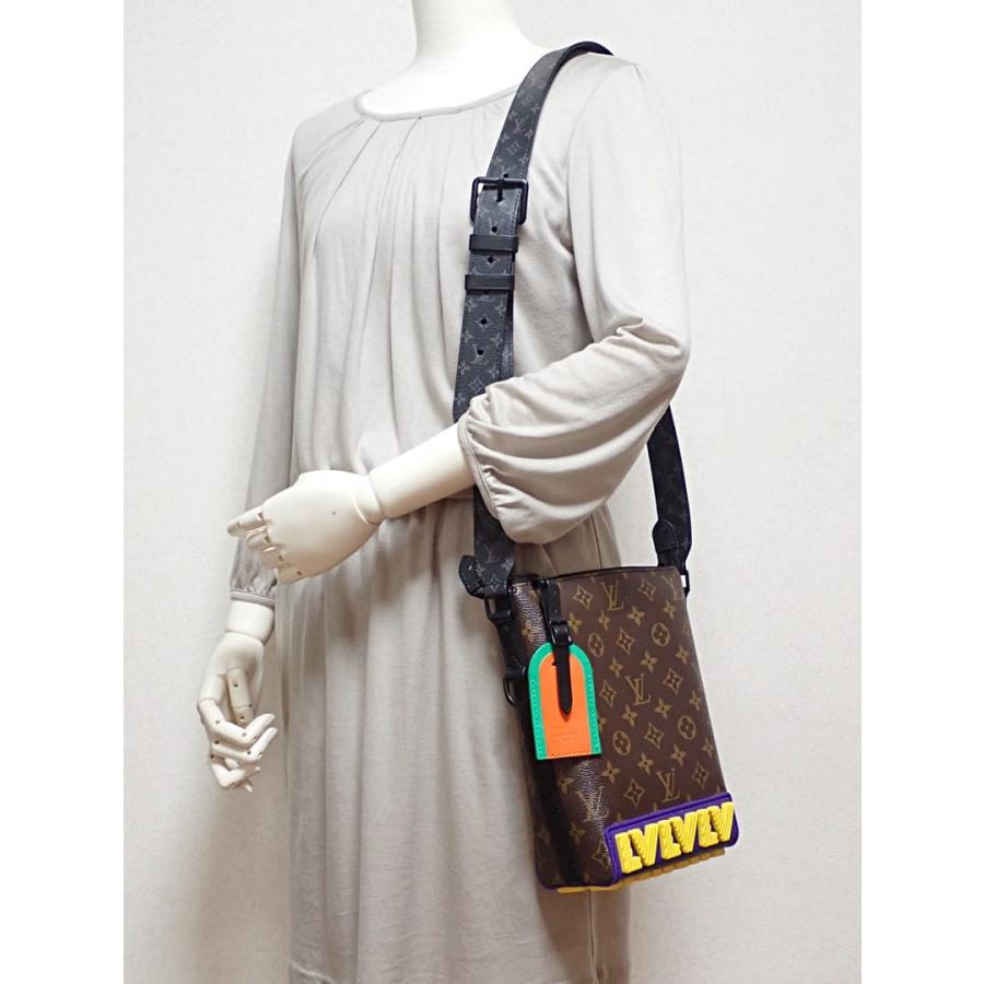 ルイヴィトン モノグラム LVラバー クルーザーメッセンジャー ショルダー LOUIS VUITTON（ルイ・ヴィトン） モノグラム LVラバー クルーザー