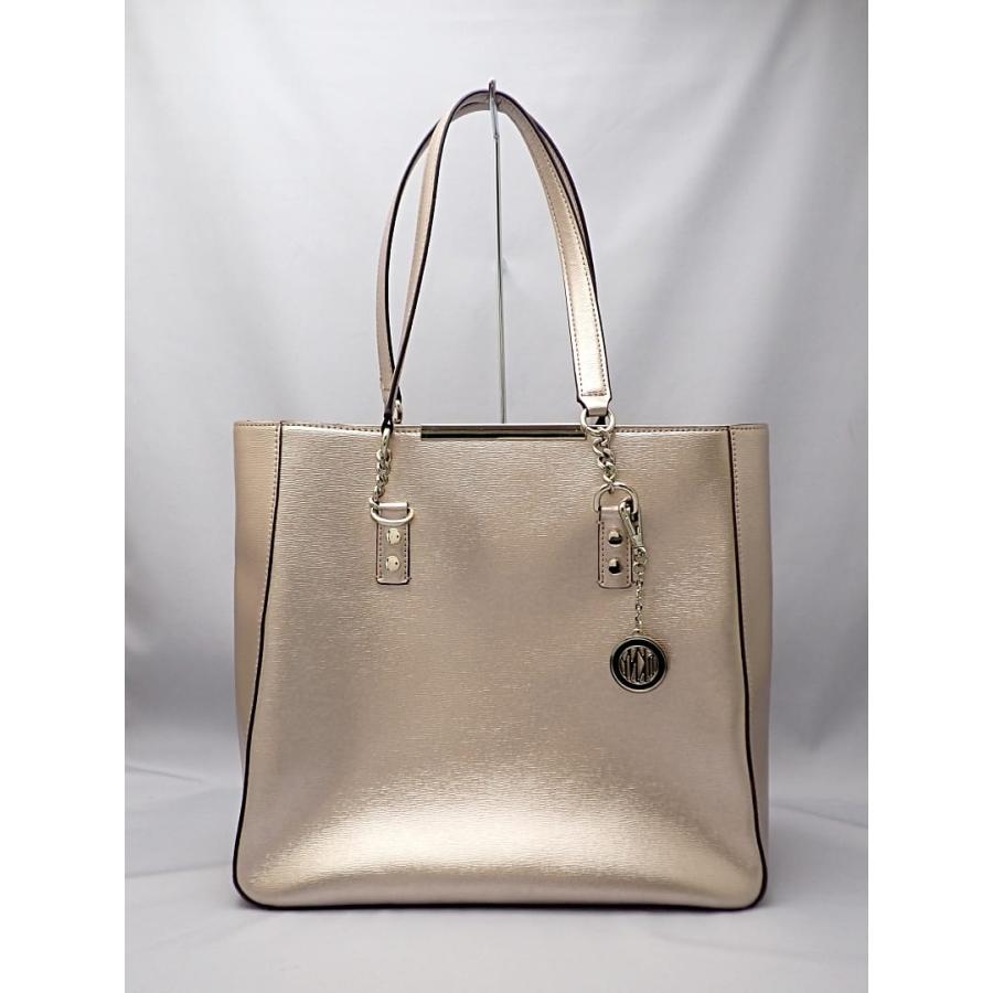 DKNY ダナキャランニューヨーク トートバッグ ショルダーバッグ シャンパンピンク 中古B+ 【送料無料】 A-8497【質屋出品】 DKNY（ダナ・キャラン・ニューヨーク） トートバッグ ショルダーバッグ