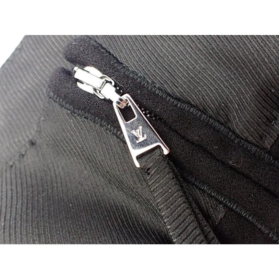LOUIS VUITTON ルイ・ヴィトン エプロンワンピース ドレス 40 黒 LOUIS VUITTON ルイ・ヴィトン エプロンワンピース ドレス 40 黒