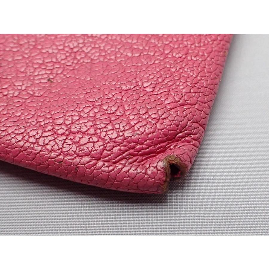 HERMES エルメス バスティア コインケース 小銭入れ ピンク N