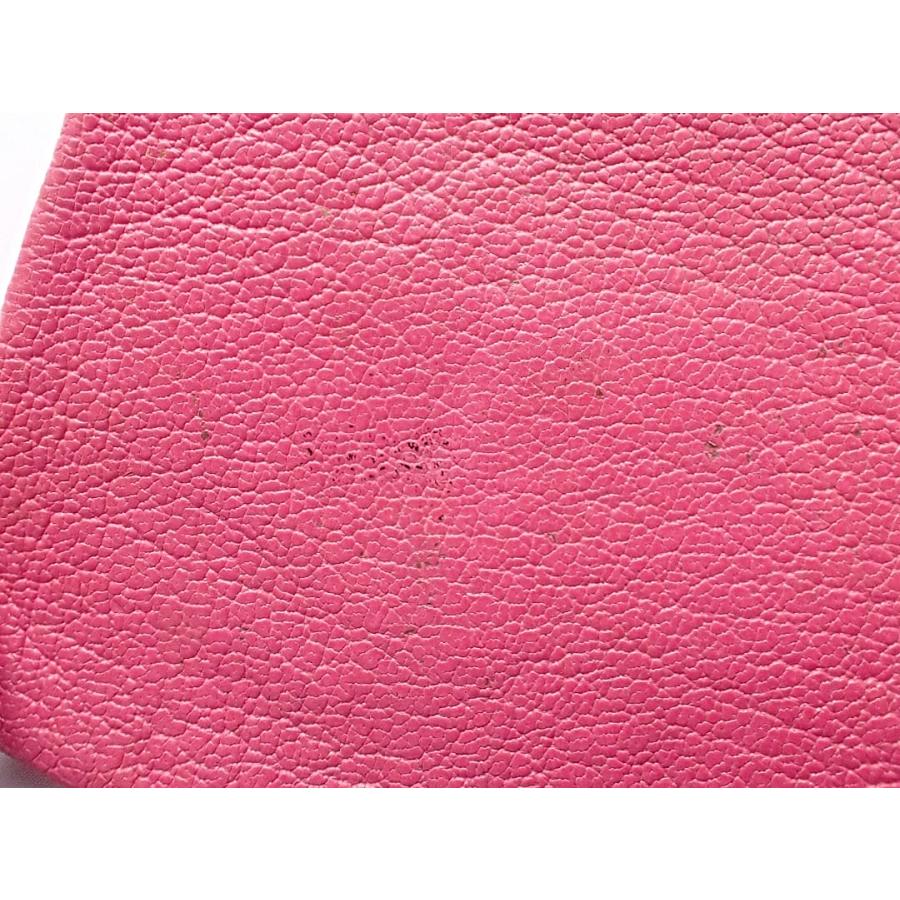 HERMES（エルメス） バスティア コインケース 小銭入れ ピンク N刻印