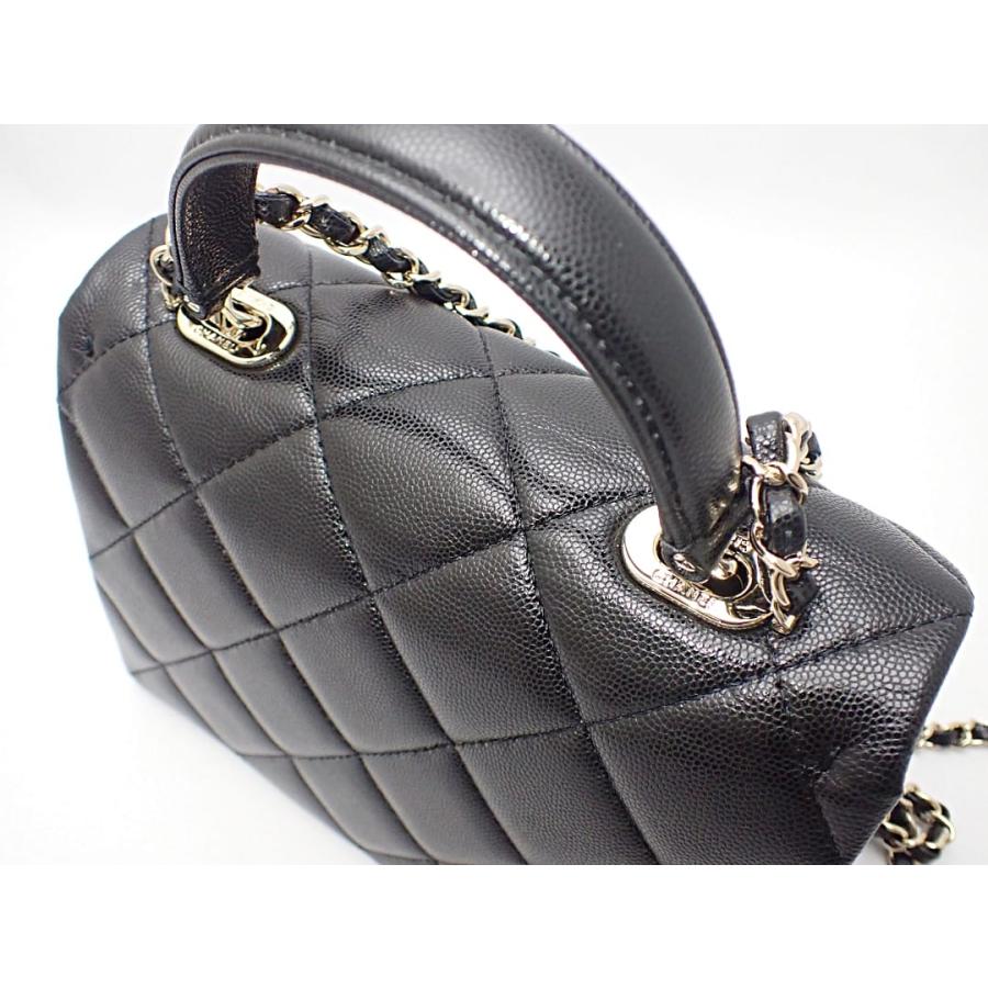 CHANEL シャネル マトラッセ ミニ トップハンドル フラップ CHANEL シャネル マトラッセ ミニ トップハンドル フラップ