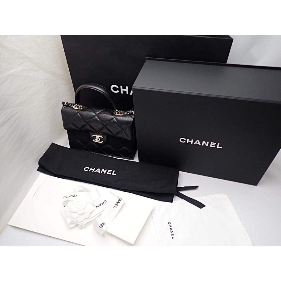 CHANEL シャネル マトラッセ ミニ トップハンドル フラップ CHANEL シャネル マトラッセ ミニ トップハンドル フラップ