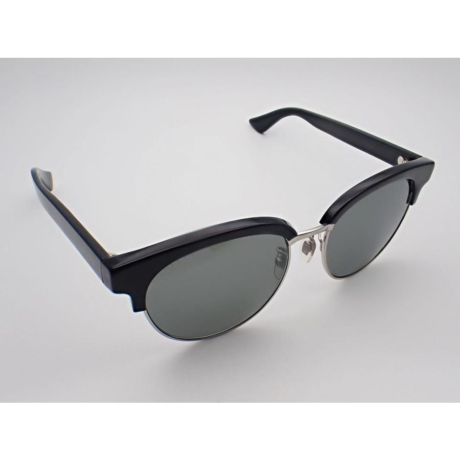 GUCCI（グッチ） サングラス GG0058SK 001 55□18-145 ブラックx