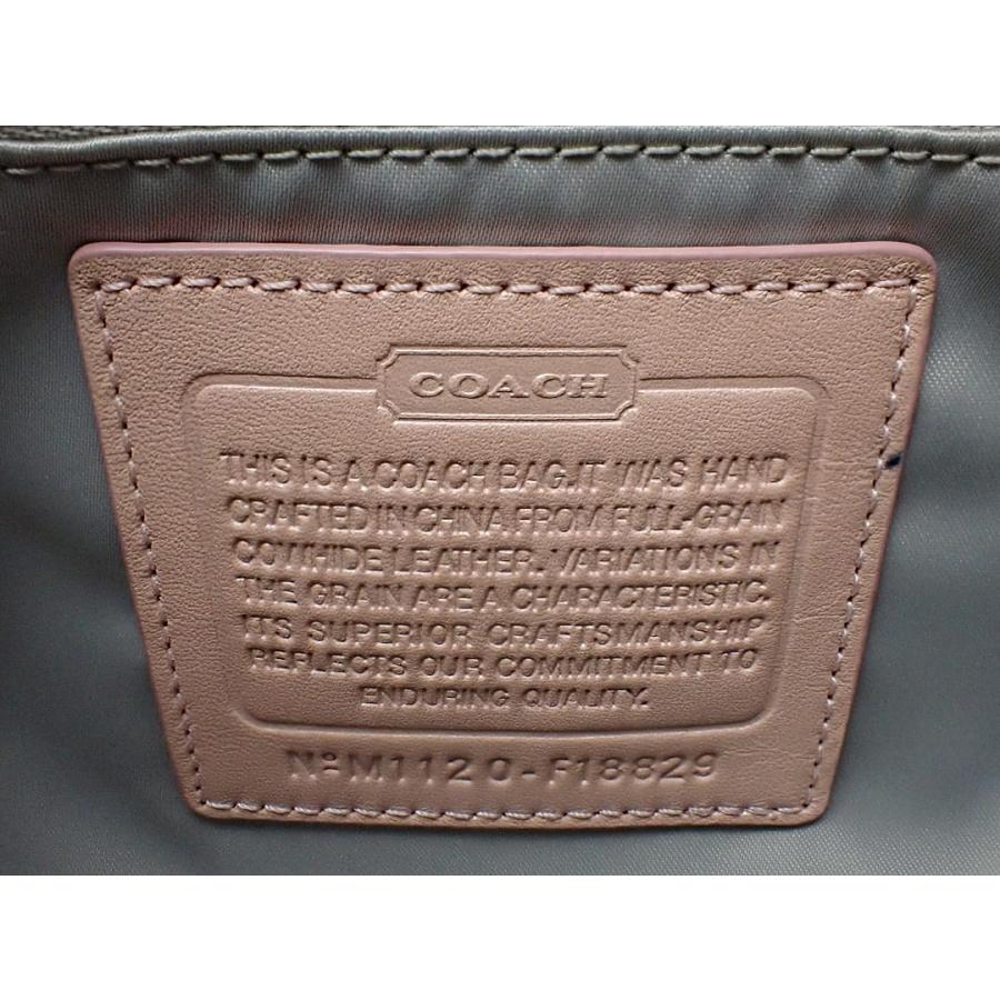 COACH コーチ ショルダーバッグ トート レクシー サッチェル F18829 サーモンピンク 中古B+ 【送料無料】 A-8565【質屋出品】 COACH（コーチ） ショルダーバッグ トート レクシー サッチェル F18829