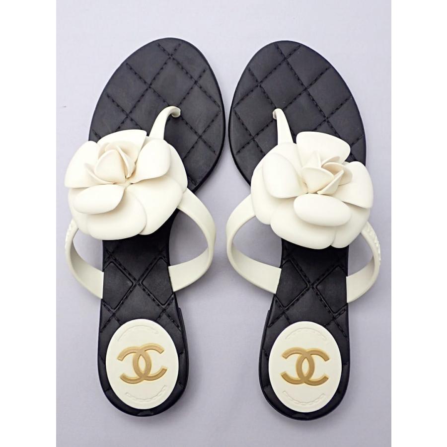 CHANEL（シャネル） トングサンダル ビーチサンダル カメリア
