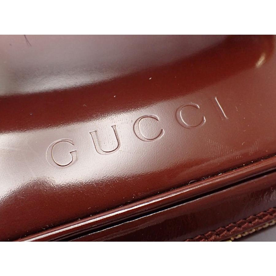 GUCCI（グッチ） バニティ 032 1956 0151 バンブー ダークブラウン