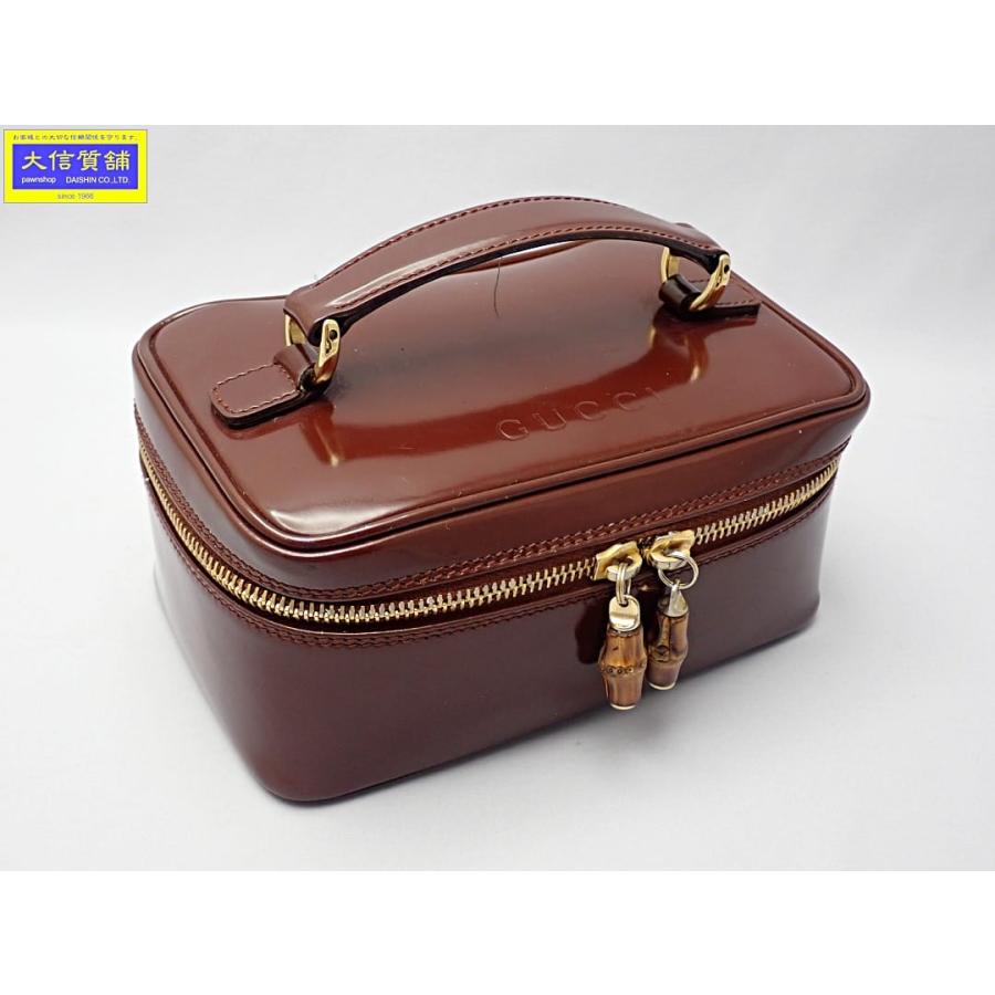 GUCCI（グッチ） バニティ 032 1956 0151 バンブー ダークブラウン