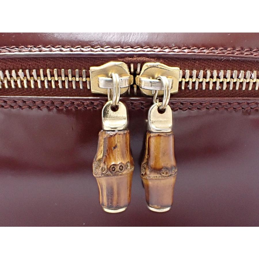 GUCCI（グッチ） バニティ 032 1956 0151 バンブー ダークブラウン