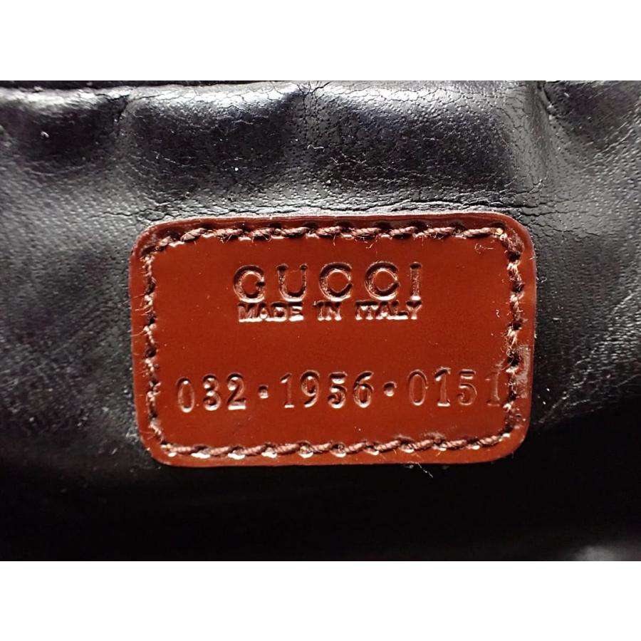 GUCCI（グッチ） バニティ 032 1956 0151 バンブー ダークブラウン