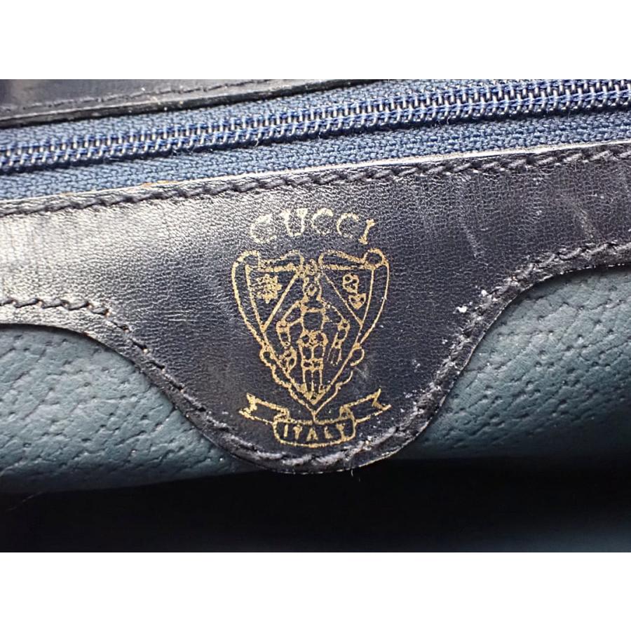 GUCCI（グッチ） オールドグッチ ヴィンテージ ショルダー ネイビー