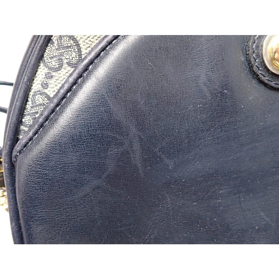 GUCCI（グッチ） オールドグッチ ヴィンテージ ショルダー ネイビー