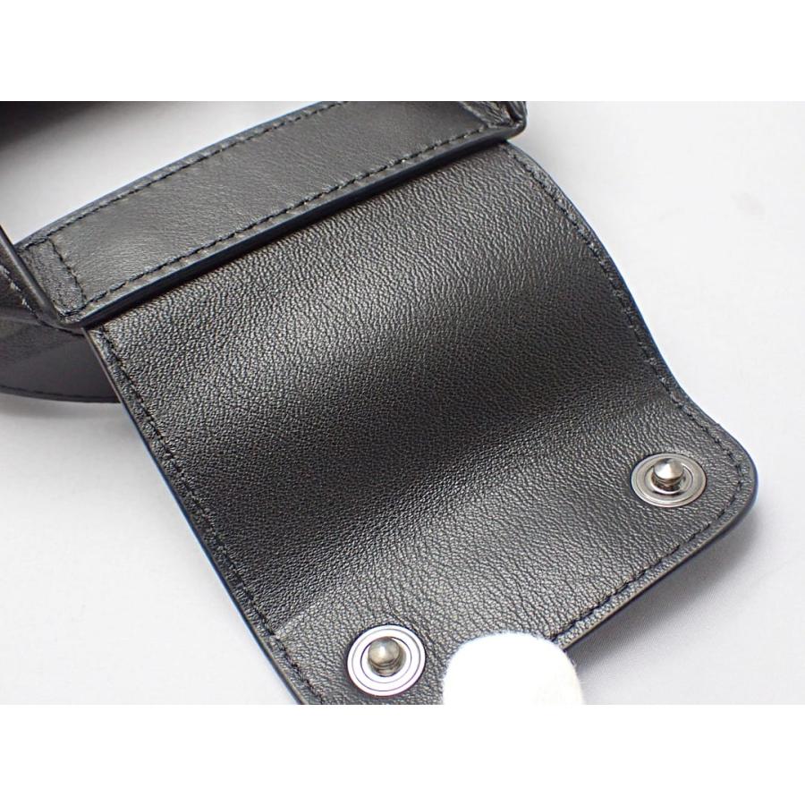 DIOR AND SHAWN ディオール D-DIOR ２WAY ミニトートバッグ ブラック 1DOSH152YZI_H10E 中古B+  【送料無料】 A-8643の画像