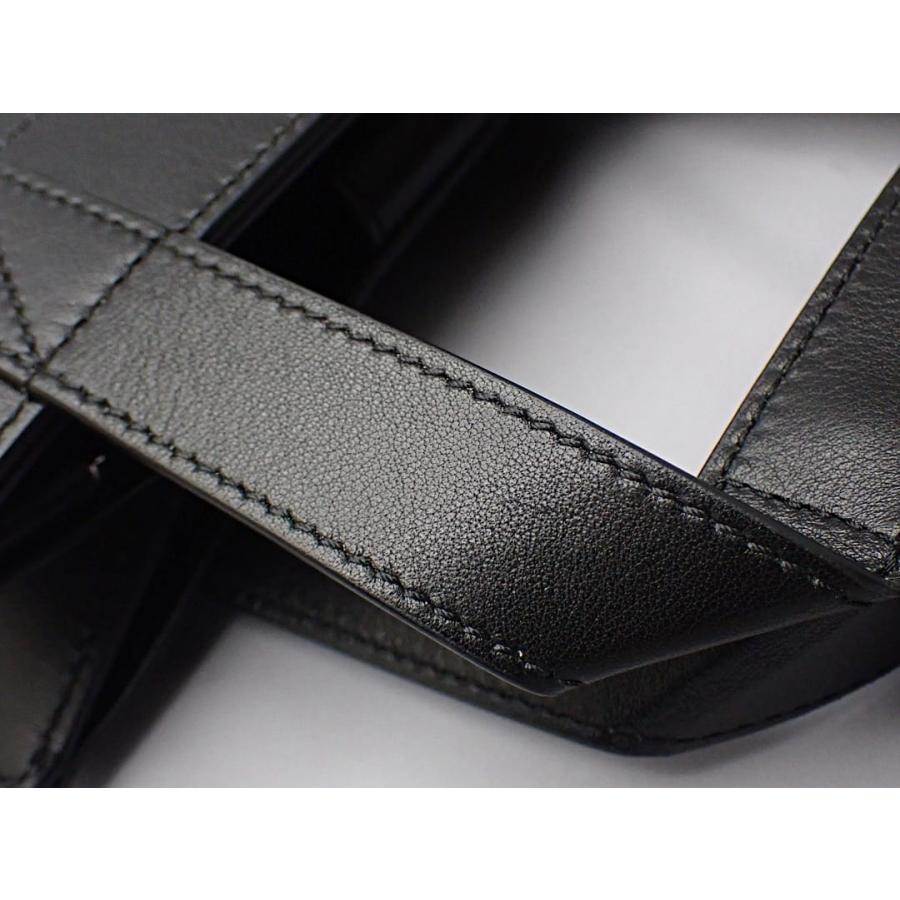 DIOR AND SHAWN ディオール D-DIOR ２WAY ミニトートバッグ ブラック 1DOSH152YZI_H10E 中古B+  【送料無料】 A-8643の画像